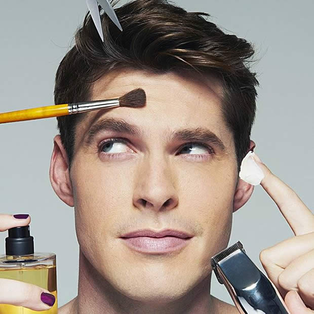 Le maquillage et les soins pour homme